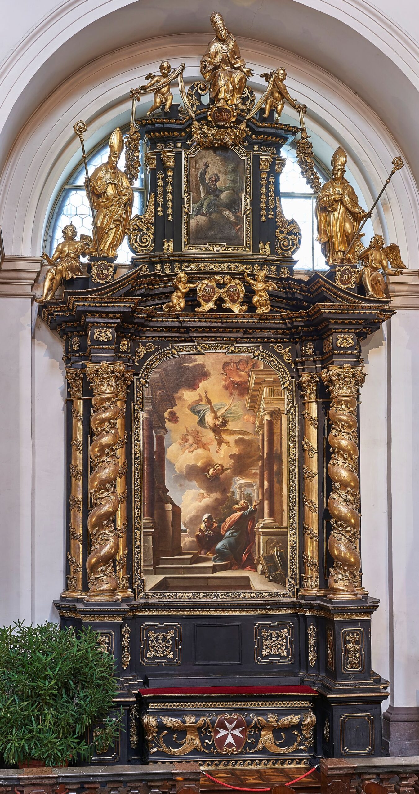 Oltář sv. Jáchyma a Anny