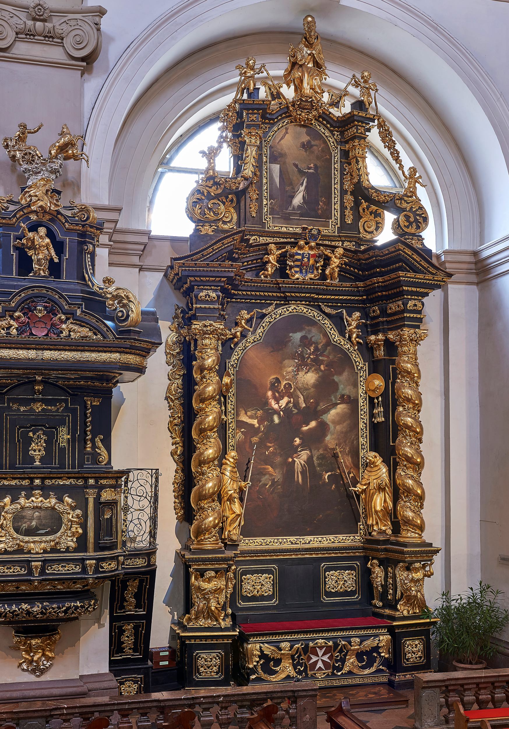Oltář sv. Šimona Stocka